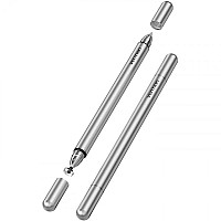 Стилус Vention 2-in-1 Stylus Pen Gray Aluminum Alloy Type (KQMH0)