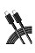 Дата кабель USB-C to USB-C 1.8m nylon 322 black Anker (A81F6G11)