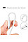 Дата кабель USB 2.0 AM to Lightning 1.2m AMD818L white Armorstandart (ARM64302)