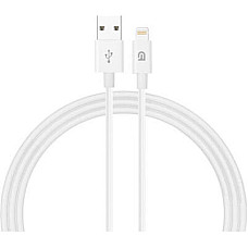 Дата кабель USB 2.0 AM to Lightning 1.2m AMD818L white Armorstandart (ARM64302)