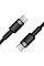 Дата кабель USB-C to USB-C 1.2m 60W black Acefast (6974316285137)