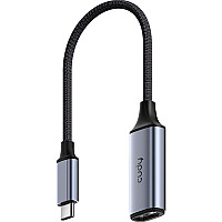 Перехідник USB-C to HDMI 4K60Hz Grey Cudy (UH401)