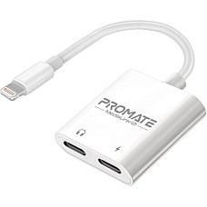 Адаптер Lightning to Lightning 12W + Lightning audio Promate (medialink-i2i)
