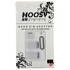 Адаптер для SIM-карт Noosy Adapter Nano SIM for all size (19712 / 15514)