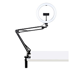 Кільцева USB LED лампа Puluz PKT3090B 10,2