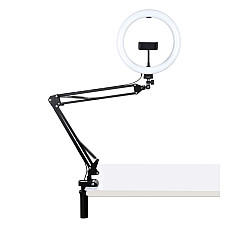Кільцева USB LED лампа Puluz PKT3090B 10,2