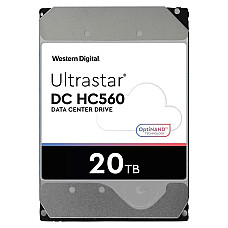 Жорсткий диск WD Ultrastar DC HC560 20 TB (0F38785/WUH722020BLE6L4) (1619607)