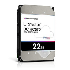 Жорсткий диск HDD 3.5" SATA 22.0TB WD Ultrastar DC HC570 7200rpm 512MB (0F48155) (1364744)