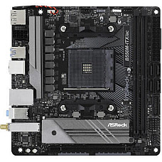 Mатеринська плата sAM4 AMD B550 2xDDR4 HDMI/DP 2xM .2  GbE LAN mini-ITX  B550M-ITX/AC ASROCK (B550M-ITX/AC)