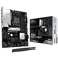 Материнська плата ASRock B550 ROCK WIFI (sAM4, AMD B550, DDR4, ATX)