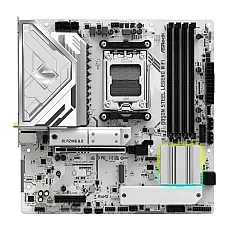 Mатеринська плата sAM5 AMD B850 4xDDR5 HDMI/DP 3xM .2 2.5GbE LAN mATX  B850M STEEL LEGEND WIFI ASROCK (B850M STEEL LEGEND WIFI)