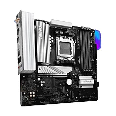 Mатеринська плата sAM5 AMD B850 4xDDR5 HDMI/DP 3xM .2 2.5GbE LAN mATX B850M PRO RS WIFI ASROCK (B850M PRO RS WIFI)