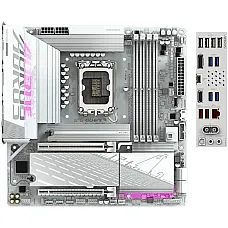 Mатеринська плата s1851 Intel B860 DP/2xHDMI/USB4- С  3xM.2 2.5GbE LAN mATX B860M AORUS ELITE WIFI6E ICE GIGABYTE (B860M AORUS ELITE WIFI6E ICE) (1853129)