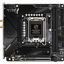 Mатеринська плата s1700 Intel B760 HDMI/DP 2xM.2 2 xDDR5 2.5GbE LAN mini-ITX  B760I LIGHTNING WIFI ASROCK (B760I LIGHTNING WIFI)