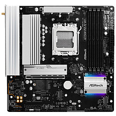 Mатеринська плата sAM5 AMD A620A DP/HDMI 3xM.2 4xD DR5 2.5GbE LAN mATX  A620AM PRO RS WIFI ASROCK (A620AM PRO RS WIFI)