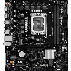 Mатеринська плата AsRock B860M-H2 (1851/B860, 2*DDR5, PCIex16, 2xHDMI, 4xSATA, 2xM.2, Glan, 7.1ch, mATX) (B860M-H2)