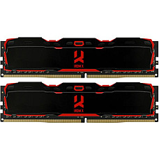 Модуль пам`ятi DDR4 2x16GB/3200 Goodram Iridium X Black (IR-X3200D464L16A/32GDC)