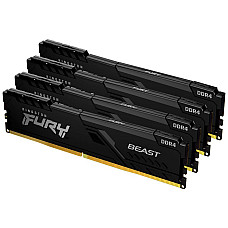 модуль пам'яті 64Gb DDR4 3200MHz Fury Beast (4x16)   KF432C16BB1K4/64 KINGSTON (KF432C16BB1K4/64)