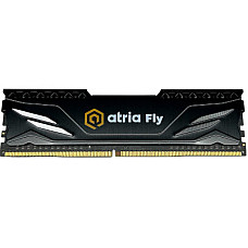 Модуль пам'яті для комп'ютера DDR4 8GB 3200 MHz Fly Black ATRIA (UAT43200CL18B/8)