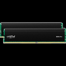 Модуль пам'яті Crucial Pro Black DDR5-6400 32GB (2x16GB) CL38-40-40-84 1.35V Intel XMP / AMD EXPO (CP2K16G64C38U5B) (1804977)