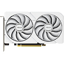 Відеокарта AMD Radeon RX 9060 XT 16GB GDDR6 Dual White Asus (DUAL-RX9060XT-16G-WHITE)
