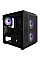 Корпус 1stPlayer D3-BK-3F7-14 Black без БЖ