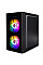 Корпус 1stPlayer X1-3F1 Black 600W