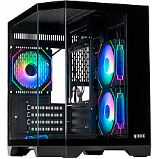 Корпус для ПК Qube CRYSTAL_GBNU3