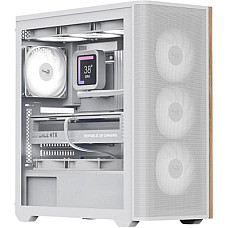 Корпус для ПК AeroCool D501A-G-WT-v2 White (ACCM-DS01043.21)