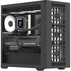 Корпус для ПК AeroCool D302A-G-BK-v1 Black (ACCS-DS04043.11)