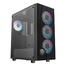 Корпус для комп'ютера ATX W/O PSU GAMMA C70 BK ARGB (GAMMA-C70-BKG400XX-GL) OCYPUS (GAMMA-C70-BKG400XX-GL)