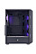 Корпус 1stPlayer H6-BK-4F7 Black без БЖ