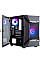 Корпус 1stPlayer D3-A-BK-1F7-14-1F7 Black без БЖ