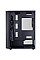 Корпус 1stPlayer FD3-M-BK-4F7 Black без БЖ