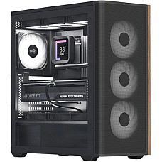 Корпус для ПК AeroCool D501A-G-BK-v2 Black (ACCM-DS01043.11)