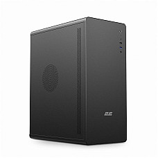 Корпус 2E Credo V500B-400 з БЖ 2E ATX400, 1xUSB3.0, 1х USB 2.0, 1xUSB Type-C, 1x120мм, VGA 310мм, ATX, чорний (2E-V500B-400)