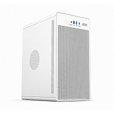 Корпус 2E Credo V285W без БЖ, 1xUSB3.0, 1х USB 2.0, 1xUSB Type-C, 1x120мм, VGA 300мм, mATX, білий (2E-V285W)