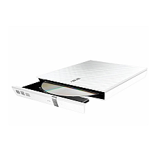 Оптичний привід   DVD+-R/RW SLIM зовнішній USB 2.0 SDRW-08D2S-U LITE/WHITE/ASUS ASUS (SDRW-08D2S-U LITE/WHITE/ASUS)