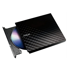 Оптичний привід   DVD+-R/RW SLIM зовнішній USB 2.0 SDRW-08D2S-U LITE/BLACK/ASUS ASUS (SDRW-08D2S-U LITE/BLACK/ASUS)