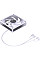 Кулер до корпусу JONSBO ZB-120W White