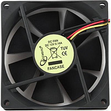 Вентилятор Gembird 80х80х25мм Sleeve 4pin (FANCASE-4)