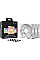 Вентилятор be quiet! Light Wings LX 120mm PWM High-Speed 3-Pack White (BL125)
