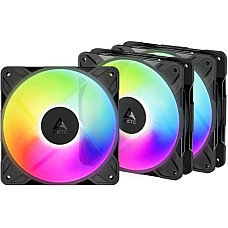 Вентилятор Arctic P12 Pro Reverse A-RGB Black - 3 Pack (ACFAN00333A)
