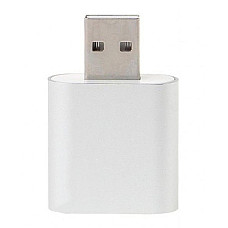 Звукова карта USB AUX jack, 2*TRS (Mic + Ear)  Virtual 7.1 Channel, chip CZH-H077 (B00810)
