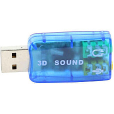 Звукова плата Dynamode USB 6(5.1) blue (USB-SOUNDCARD2.0 blue)