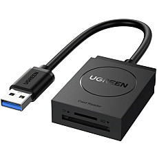 Card Reader USB 3.0 --> 2-слота SD/TF Card 0,15 м кабель CR127 Ugreen (20250)