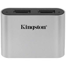 Зчитувач флеш-карт Kingston Workflow Dual-Slot microSDHC/XC UHS-II (WFS-SDC) (1113022)