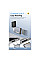 Зчитувач флеш-карт Essager USB-C + USB-A to Micro SD black (EDKTF-QW0G-P)