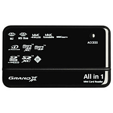 Зчитувач флеш-карт Grand-X CRX05Black