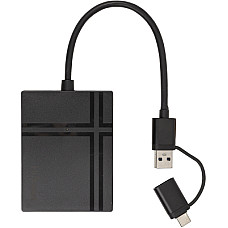 Зчитувач флеш-карт HiSmart CF + SD + TF + MS + XD (CA913824)